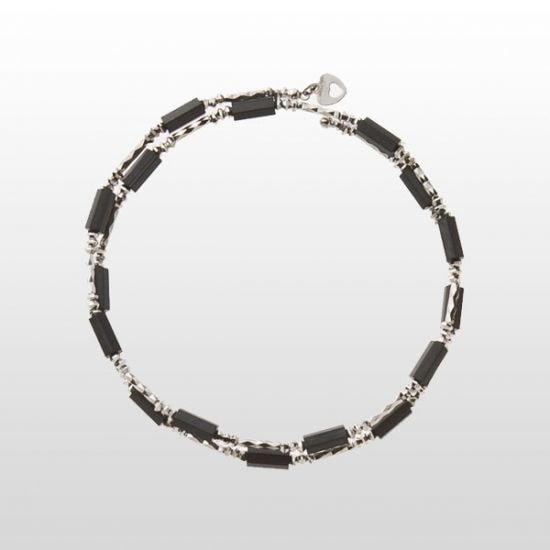 K18WG ZEUSブラックブレス A