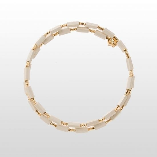 K18YG ZEUSホワイトブレス B