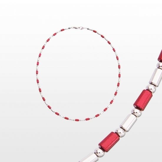 ディモア ネクサス レッド 45cm ネックレス