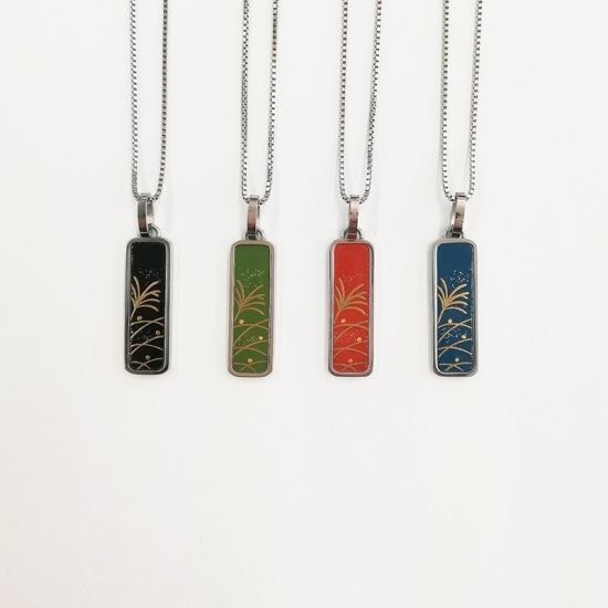 漆トップネックレス 芝